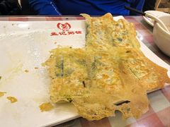 韭菜鸡蛋锅贴-孟记粥铺·家常菜·烧烤·粥(亚运村店)