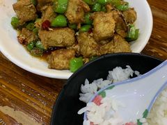 尖椒臭干-凡老头米线砂锅(古荡新村西粮站)