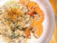 芝士蘑菇鲜虾意大利面-BE BRIGHT KITCHEN(正佳广场店)