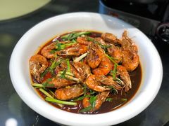 油爆基围虾-茶叁酒肆·楚味江湖(菱角湖店)