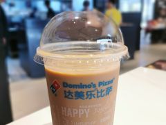 港式丝滑红豆奶茶-达美乐比萨(岁宝民治1881店)