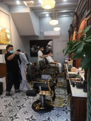 -595barbershop美式油头