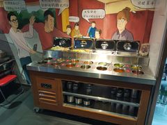 自助调料区-马路牙子地桌烤肉(工体店)