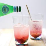 清爽夏日🌟簡易料理：覆盆子檸檬氣泡飲🌟