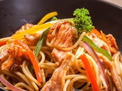 泡菜豚肉烩意面-绿茵阁(体育西分店)