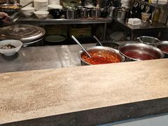 自助调料区-聚园面庄(新光天地店)