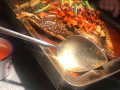 -探鱼·鲜青椒爽麻烤鱼(番禺万达店)