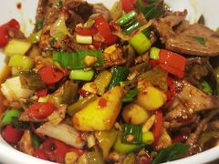 酸辣椒炒猪肝-建辉湖南土菜馆(南大街店)