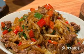 Two-Flavor Radish and Beef Stir-Fry