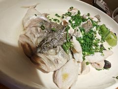 葱油淋鲈鱼-常来小聚·广州非遗传承餐厅(地王广场店)