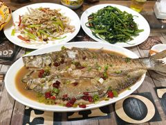 香煎剑河鱼-漁耕小厨农家院(武当山店)