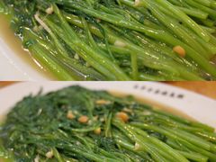 豆醬空心菜-长平老姿娘夜粥(平东一街店)