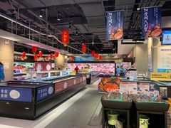 自助取餐区-盒马鲜生(王府广场店)