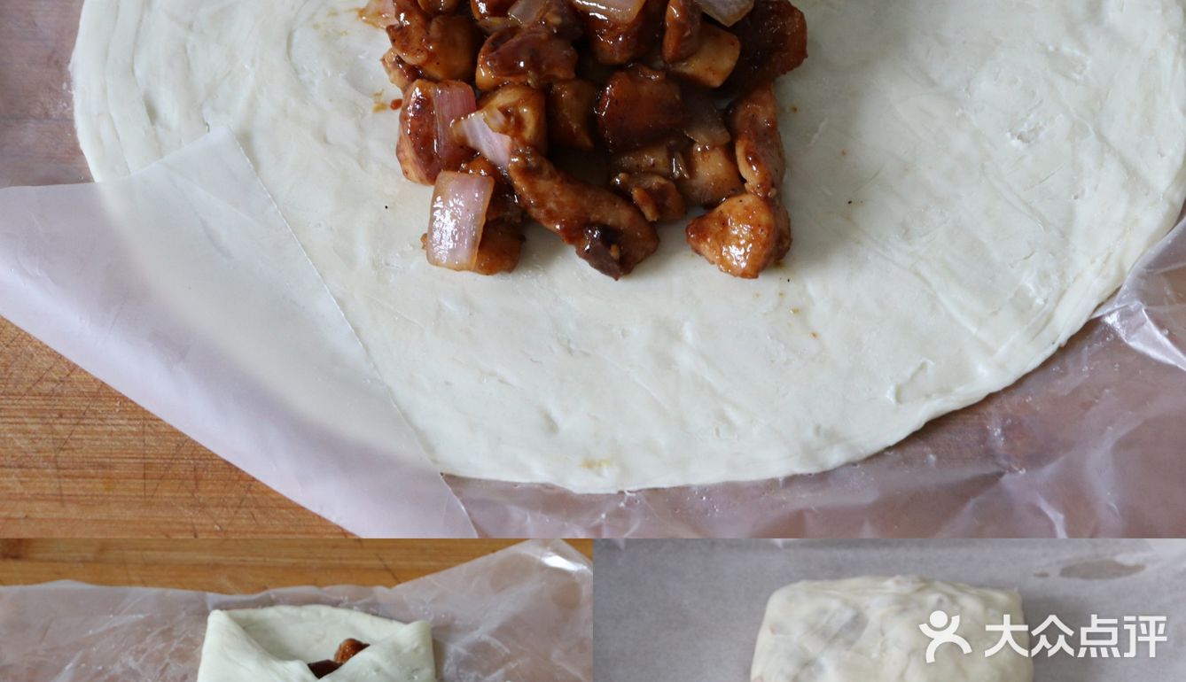 酥脆好吃的鸡肉饼，不需开酥，超简单
