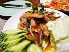 猪颈肉沙拉-mango tree芒果树泰国餐厅(青岛万象城店)