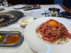 生拌牛肉-六七八韩式烤肉·韩国料理(上杭路店)