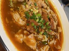 水煮肉片-金豆角砂锅焖面(安贞店)