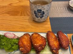 奥尔良烤鸡翅-樱の千渡日式料理·铁板烧•烧鸟(金盛田广场店)