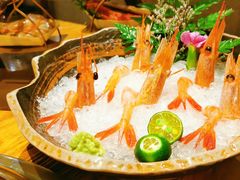 甜虾刺身-黑牛の店·和牛烧肉(合生汇店)
