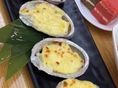 芝士焗鲍鱼片-真剑日本料理·铁板烧(贵州路店)