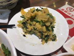 小白菜土豆泥-韩师傅老大同刀削面(北苑路店)