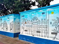 -海口骑楼小吃街