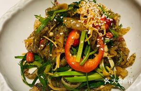 Shunde Fish Skin Salad