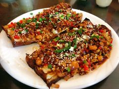 拍蒜肥叉烧茄子-黄但记老店·陈村粉食府