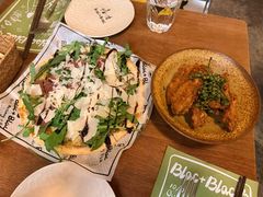 黑松露火腿菌菇芝士薄饼-Blac+Blac(中海环宇荟店)