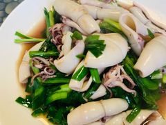 梧桐花炒韭菜-新乡饭店