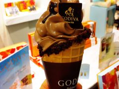 巧克力软冰淇淋-GODIVA(港汇恒隆广场)