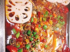 -探鱼·鲜青椒爽麻烤鱼(天河优托邦店)