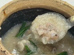 -长城砂煲田鸡粥
