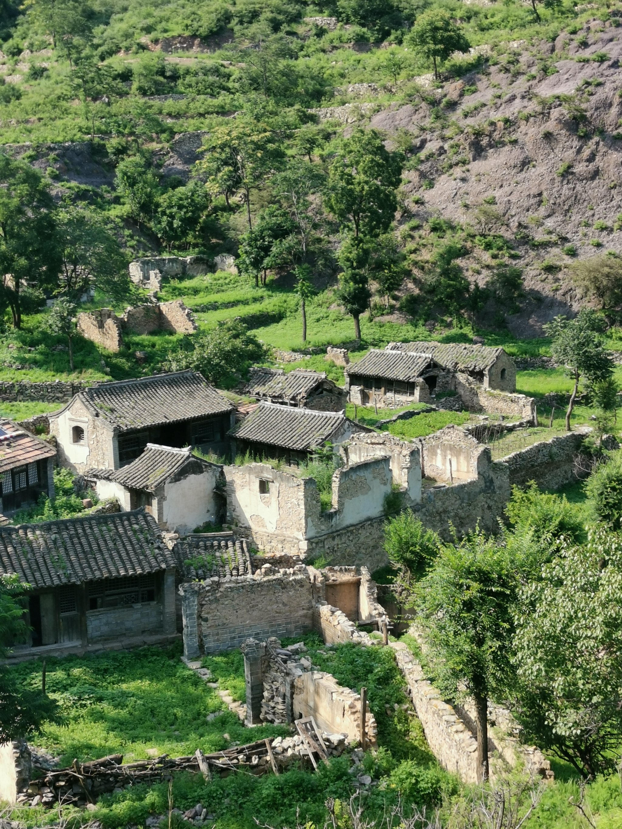 门头沟古山村景区图片