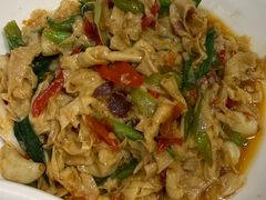火腿炒农家豆腐皮-辣公子·千岛湖私房菜(滨江店)