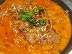 自制不老牛肉汤锅-付掌柜在成都·热炒砂锅集(金禾店)