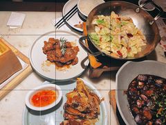 干锅菜花-绿茶餐厅(深圳龙华天虹购物中心店)