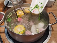 手捶牛肉（筋）丸-为什么牛潮汕牛肉火锅(万胜广场店)
