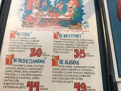菜单-The Crab Pot Seattle