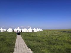 -呼伦贝尔大草原巴尔虎蒙古部落民俗旅游度假景区