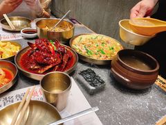 -草家酱蟹炭火烤肉店(珲春南路二店)