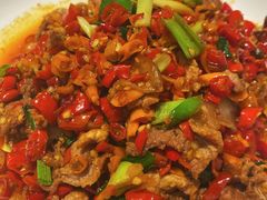 老坛剁椒花猪肉-回头食客-李久其家民间餐厅(望城金桥国际店)