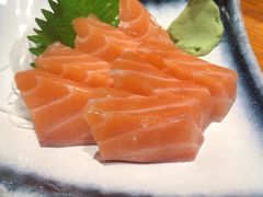 三文鱼腩刺身-千代武日本料理(爱建店)