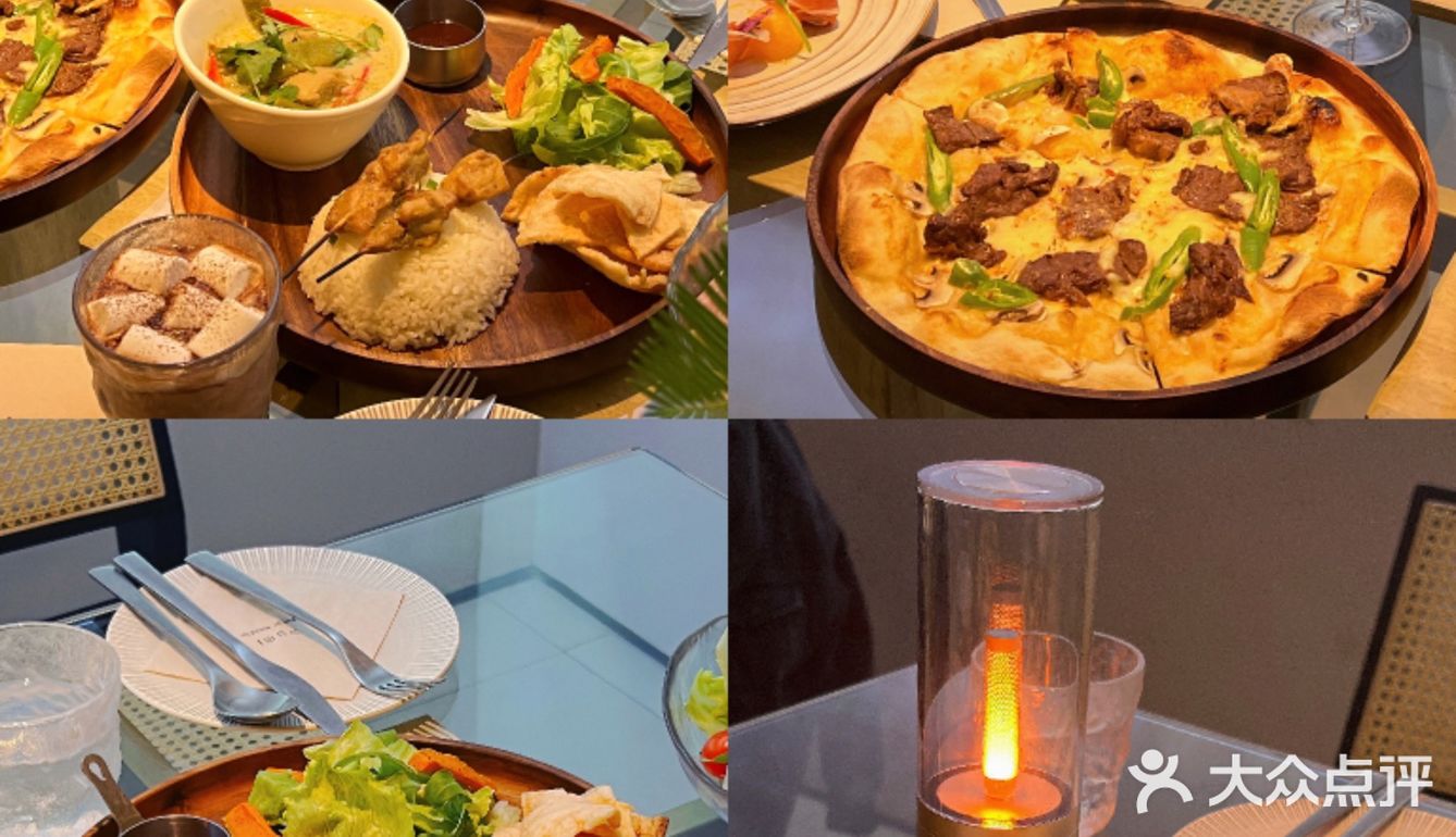 氛围感咖啡厅&轻食吧‼️黑白灰极简风