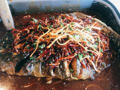 油泼辣子味烤鱼-青炉里青花椒鲜活烤鱼(理工大店)