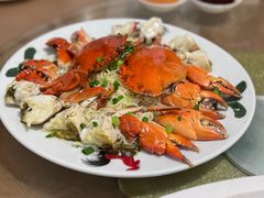 伊面蒸肉蟹-郑厨私房菜