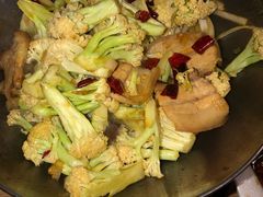 干锅有机菜花-惠成饺子(百合园店)