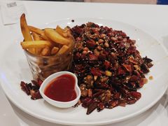 经典辣子鸡配大薯-眉州东坡(北苑华贸店)