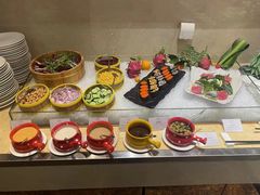 自助调料区-宜昌富力皇冠假日酒店·咖啡1号西餐厅