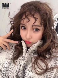 点击看大图 -3AM HAIR SALON染发烫发接发